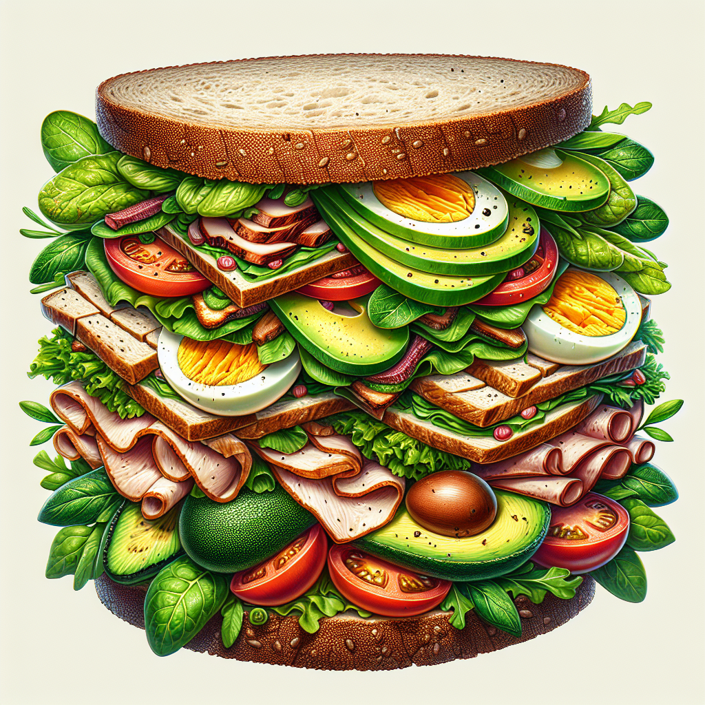 Doğru Sandviç Nasıl Olmalı ? Protein bombası bir tarif!